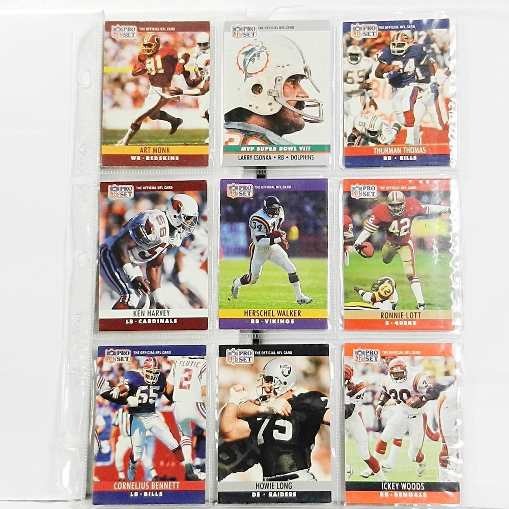 NFL Football Cards Old school
